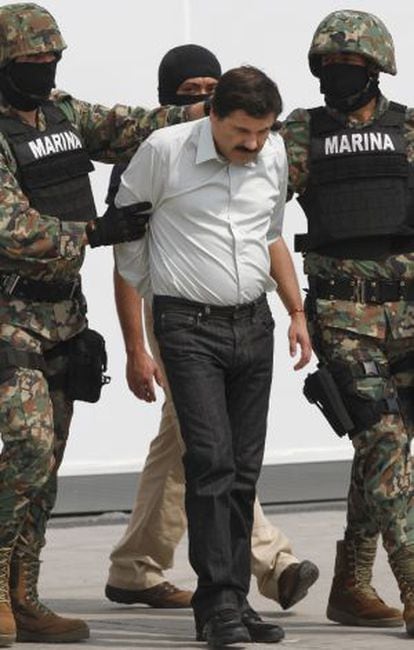 Joaquín 'El Chapo', jefe del cartel de Sinaloa, capturado en Mazatlán.