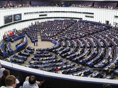 Sala del Parlamento Europeo (Bruselas).