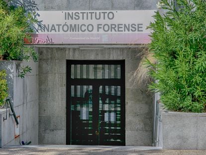 Fachada del Instituto Anatómico Forense de Madrid, en septiembre de 2019.