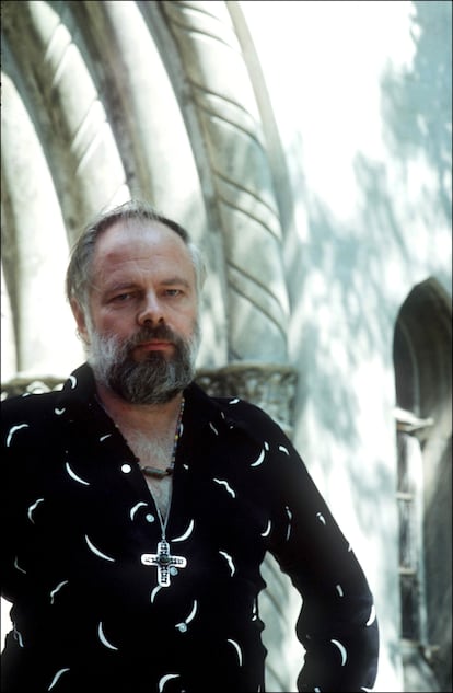 El escritor estadounidense Philip K. Dick en 1982.