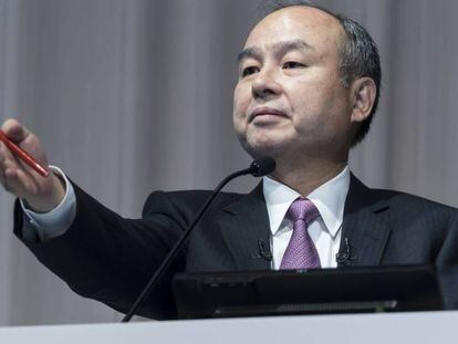 El consejero delegado de SoftBank, Masayoshi Son 