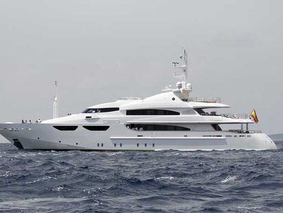 El yate <i>Clairena,</i>propiedad del Pocero