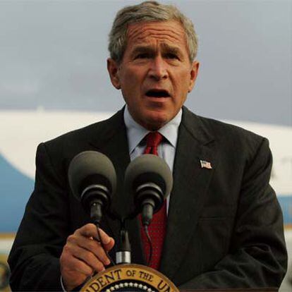 Dos horas después del vídeo, Bush ha asegurado desde Ohio que "los americanos no se verán intimidados " por las amenazas de Bin Laden.