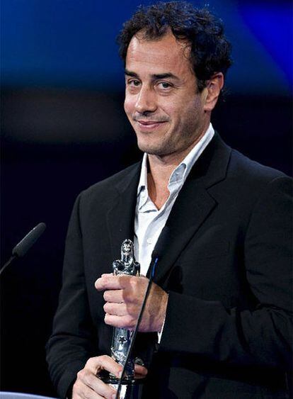 Matteo Garrone, tras recoger su premio en Copenhague.