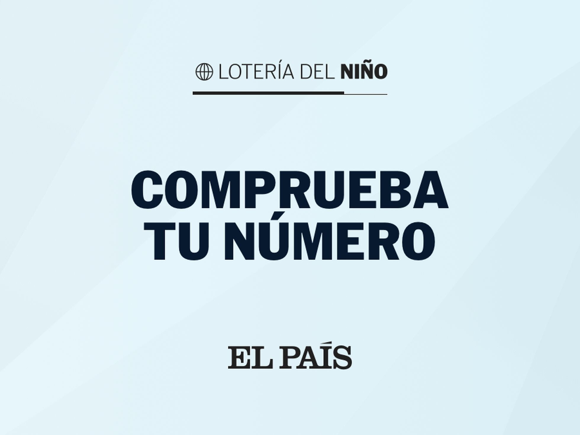 Comprador lotería del niño 2023