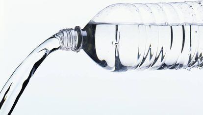 Una ampolla de plàstic.