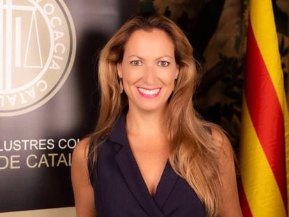 
 La nueva presidenta del Consejo, la decana del ICAB Mª Eugenia Gay.
