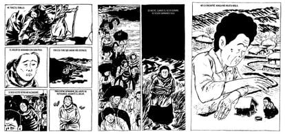 Viñetas de 'La espera', el cómic de Keum Suk Gendry-Kim.