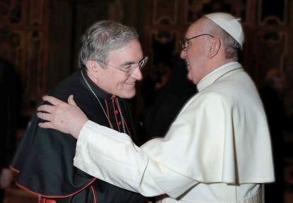 Audiencia del Papa al arzobispo de Barcelona, en agosto.