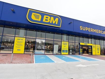 Una tienda de BM Supermercados en Madrid.