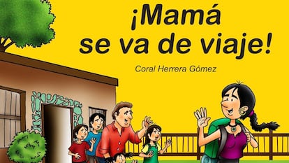 'Mamá se va de viaje', escrito por Coral Herrrera e ilustrado Jorge Morales Carbonell.