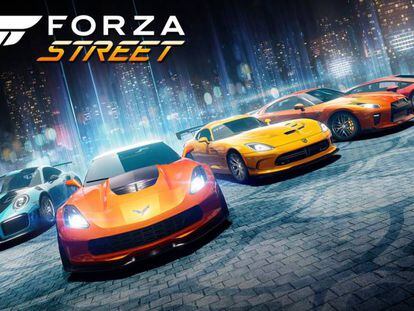 El videojuego para móviles Forza Street.
 