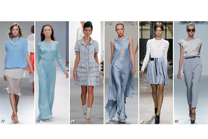  
77. Isabel Ruiz. 78. The 2nd Skin Co. 79. Óscar de la Renta. 80. Roberto Torreta. 81. Balenciaga. 82. María Barros.
