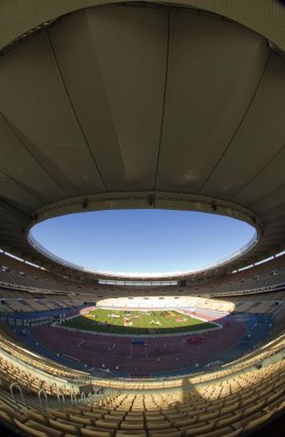 Estadio de La Cartuja, en Sevilla.