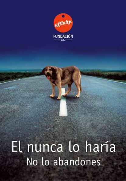 Imagen de la campaña 'Él nunca lo haría', de la Fundación Affinity