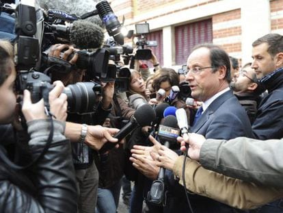 El exl&iacute;der de los socialistas franceses, Fran&ccedil;ois Hollande.