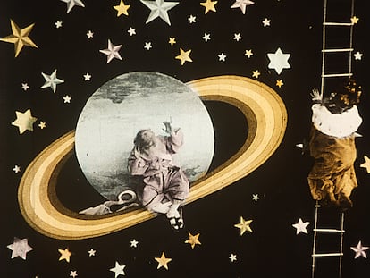 Fotograma de 'Le voyage sur Jupiter', de 1909.