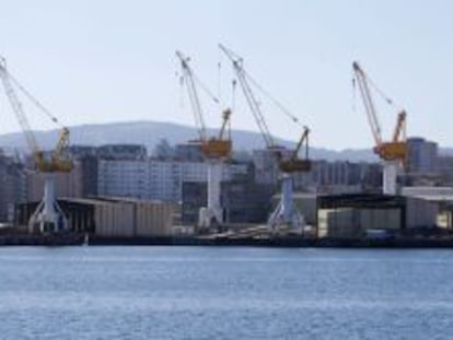 En la imagen, el Puerto de Vigo.