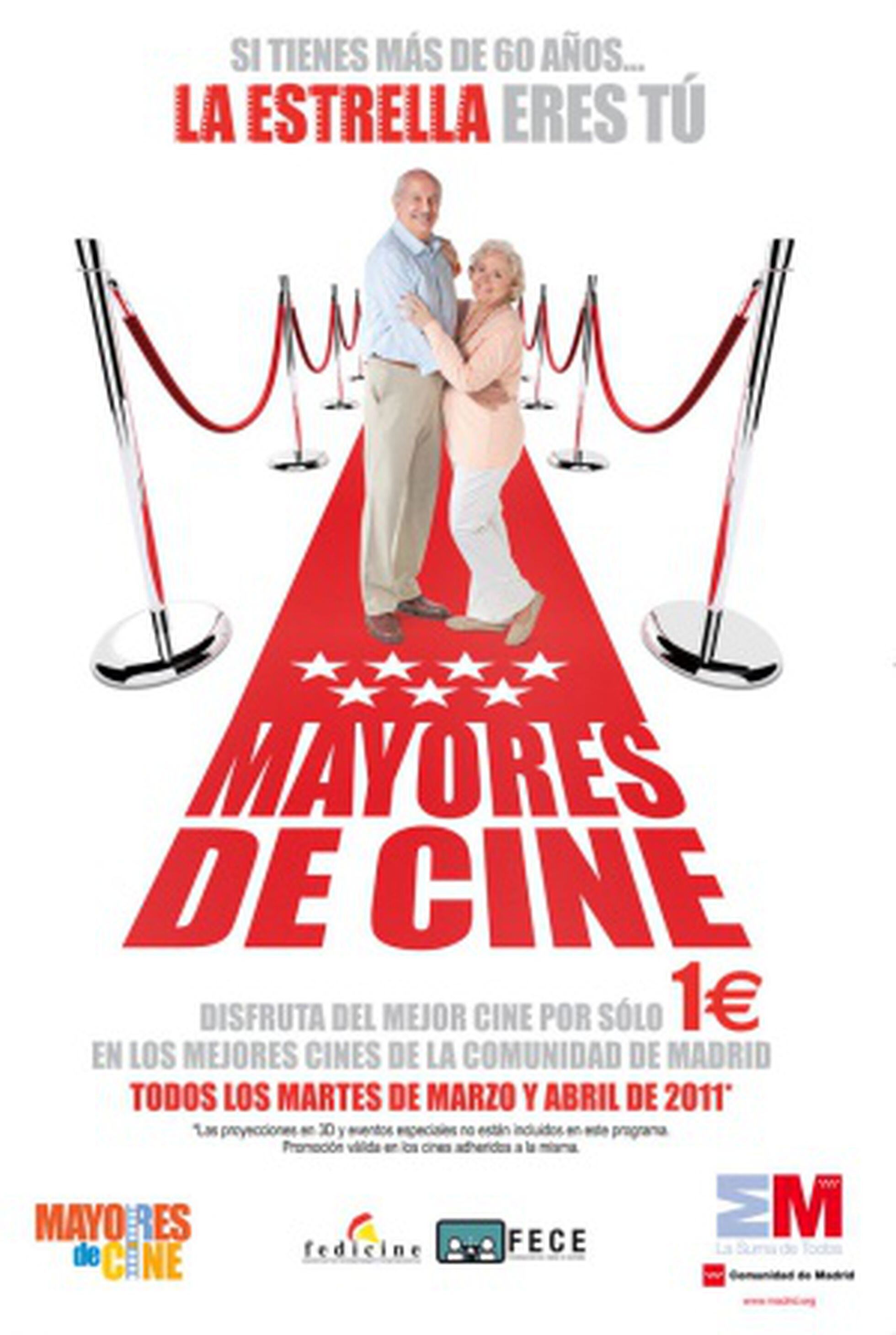 Adiós al cine a un euro para mayores Noticias de Madrid EL PAÍS