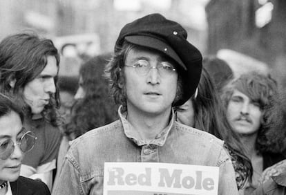 John Lennon, en una imagen sin falta.