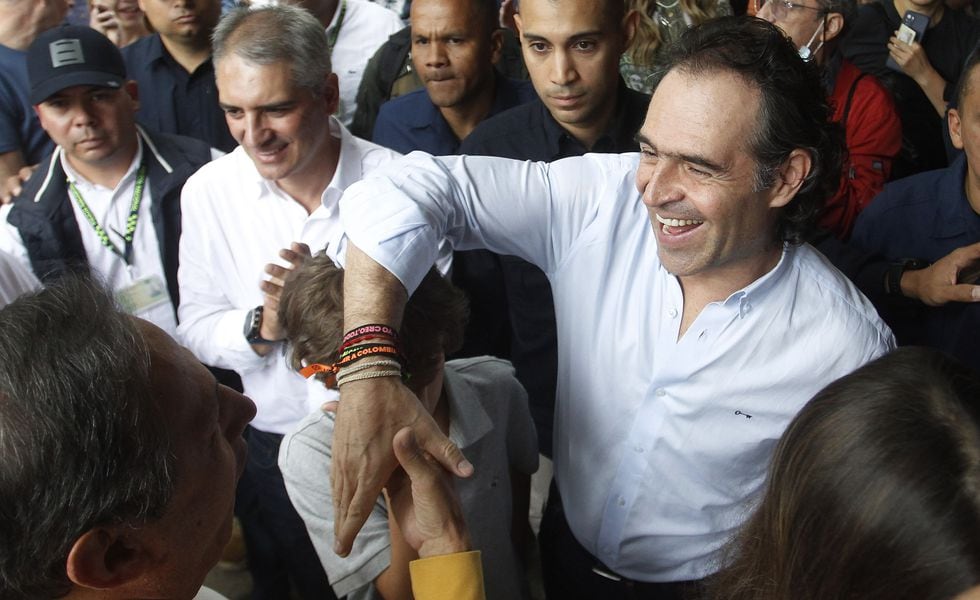 El alcalde electo de Medellín, Federico Gutiérrez, el domingo.