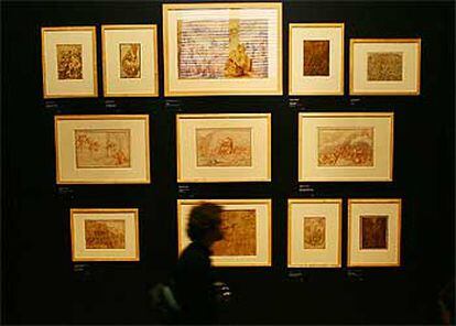 Exposición de Miquel Barceló en el Louvre.
