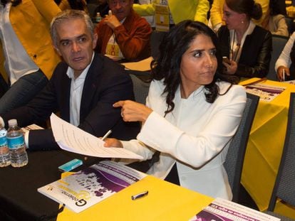 Alejandra Barrales, presidente nacional del PRD. 