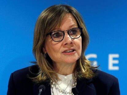 La consejera delegada de General Motors, Mary Barra.