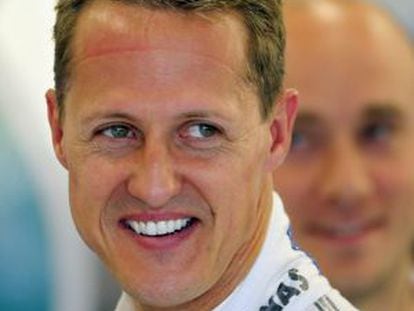 El piloto Michael Schumacher