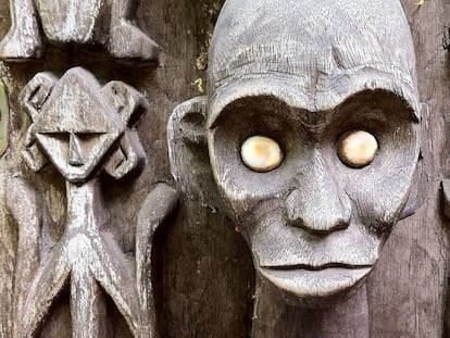 Escultura vudú. La brujería pone en peligro la salud y el bienestar de muchas personas en el mundo.