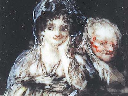 <i>Maja y Celestina </i>(1824-25), procedente de colección privada.