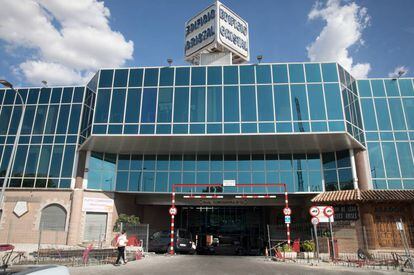 El edificio de oficinas en San Sebastián de los Reyes (Madrid) donde se encontró el cuerpo de Márquez.