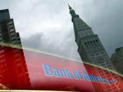 Sucursal de Banco de Am&eacute;rica en Nueva York (EE.UU.). 