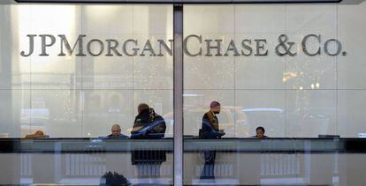 Sede de JP Morgan Chase en Nueva York.