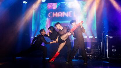 La cantante Chanel participó en el Eurovision Party 2022.
