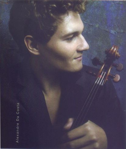 El violinista Alexandre Da Costa.