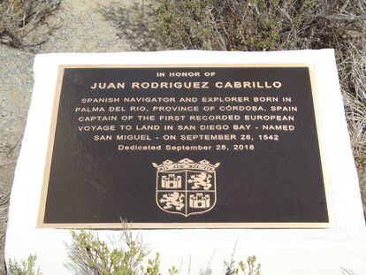 La ‘guerra de las placas’ enfrenta a España y Portugal por el origen del conquistador Juan Rodríguez Cabrillo