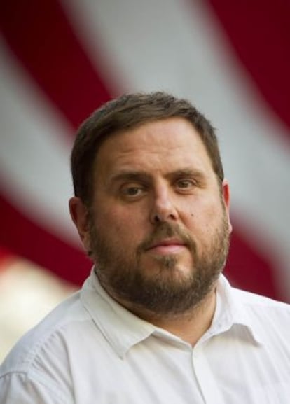 Oriol Junqueras, l&iacute;der de ERC.