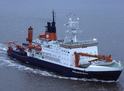 El buque científico alemán 'Polarstern'.