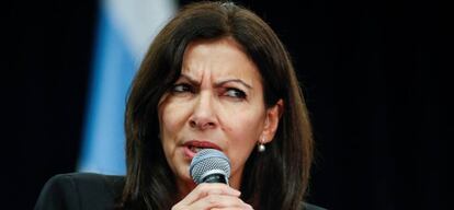 Anne Hidalgo, alcaldesa de París.