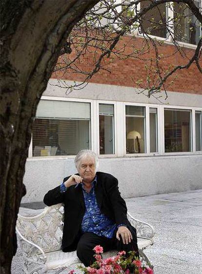 El escritor sueco Henning Mankell, ayer en Madrid.