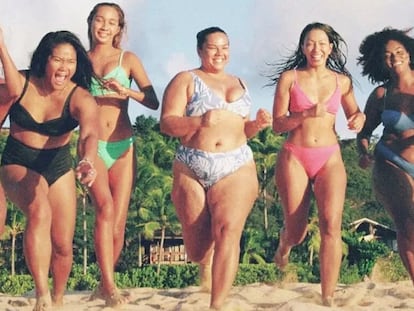 Imagen de la campaña de Roxy en la que participa la modelo Malia Kaleopaa.
