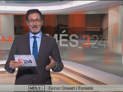 Xavier Graset, presentador del programa 'Més 324'.