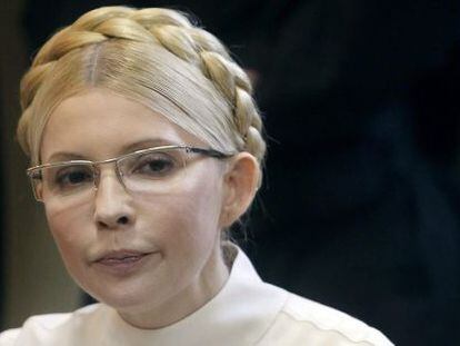 Yulia Timoshenko, durante su juicio en Kiev.