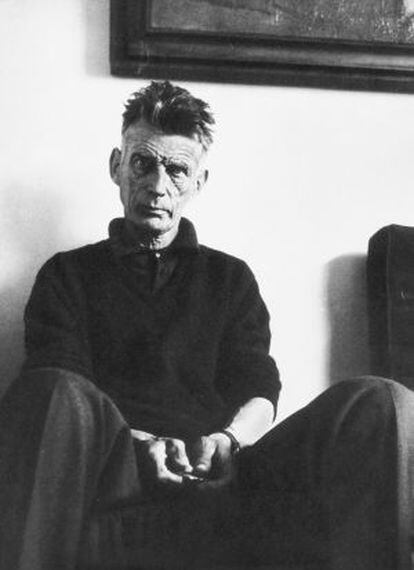 El escritor y dramaturgo, Samuel Beckett.