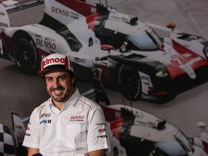 Fernando Alonso, el pasado mes de junio en Le Mans.