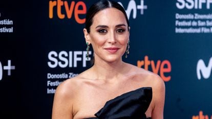 Tamara Falcó, en el Festival de Cine de San Sebastián, el 25 de septiembre de 2020.