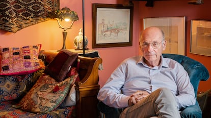 Boris Cyrulnik en su casa en Seyne-sur-Mer, el pasado 24 de octubre.