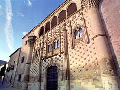 Fachada del palacio de Jabalquinto, en una fotografía tomada el pasado 15 de septiembre.