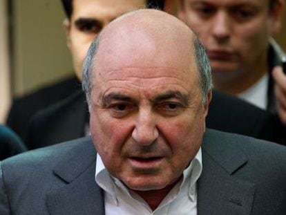 El oligarca Boris Berezovsky en Londres el pasado agosto. 